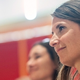 smiling woman