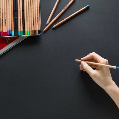 Image of someone drawing